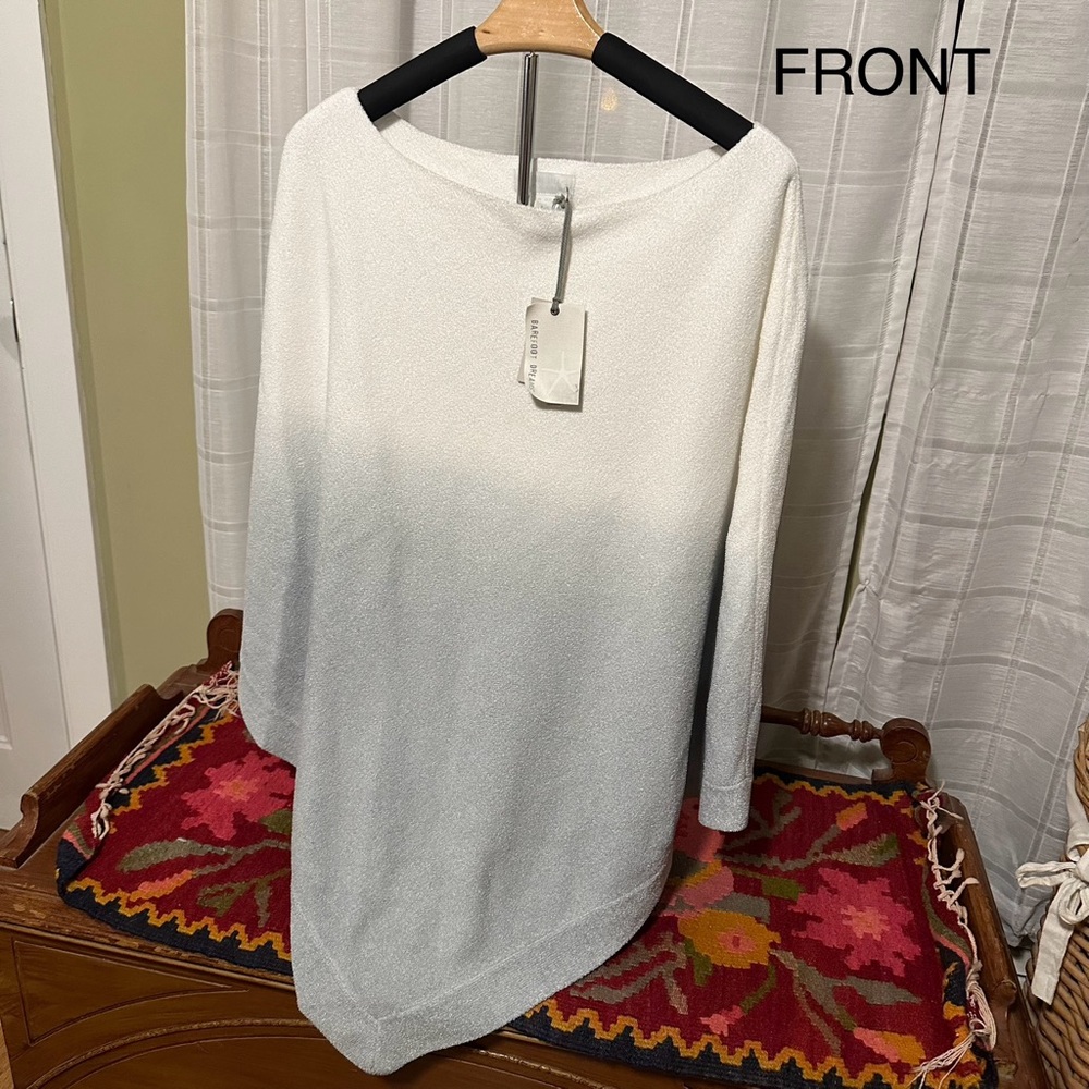 Barefoot Dreams Ombré Poncho NWT